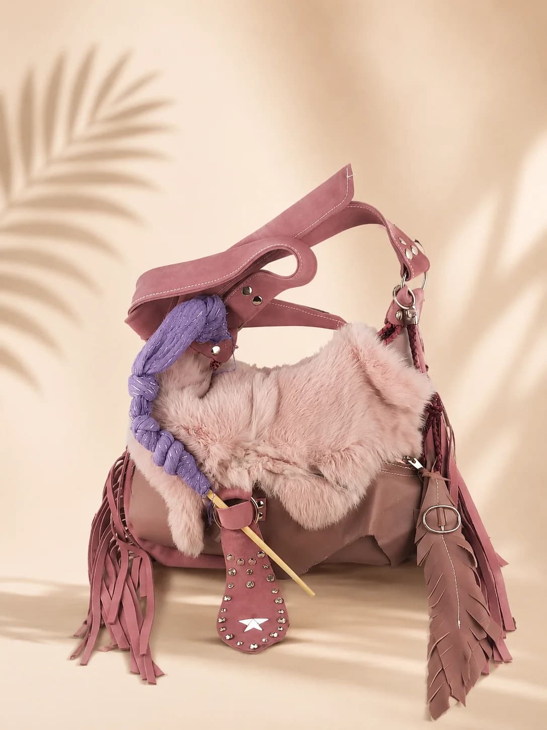 Bolso de Piel Maraya Western Soul — bolso artesanal Maraya